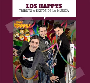 LOS HAPPYS, con el presentador televisivo Antonio Hidalgo