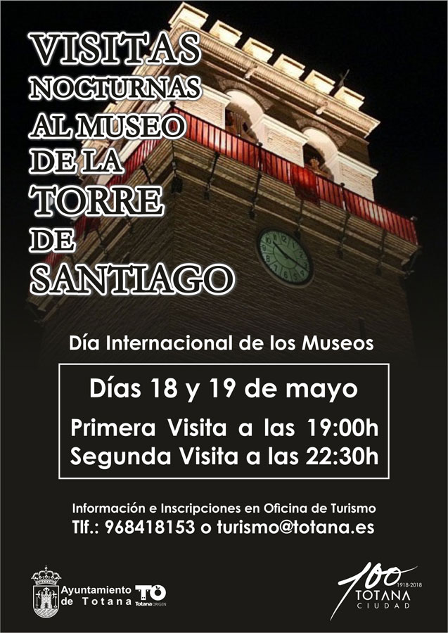 Día Internacional de los Museos. Visita nocturna Torre de Santiago