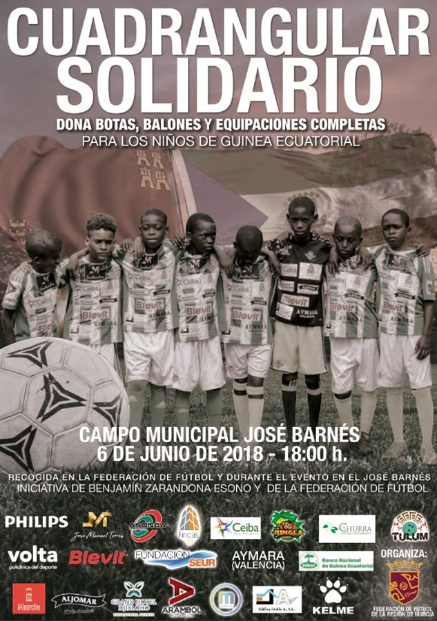 Campo José Barnés - CUADRANGULAR SOLIDARIO a beneficio de los niños de Guinea Ecuatorial