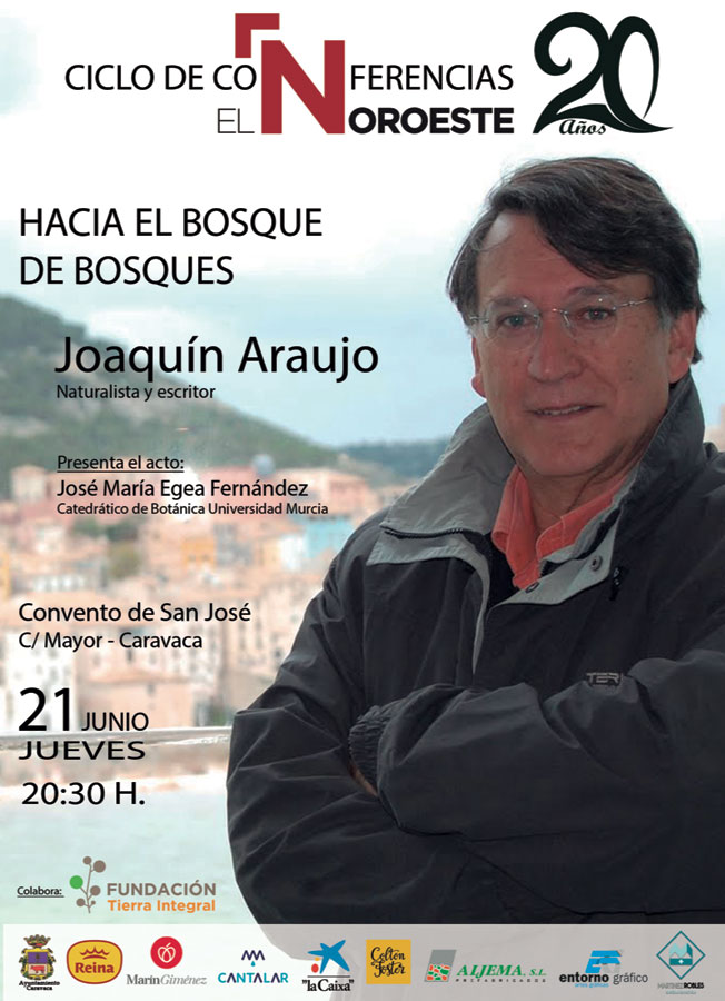 Cartel Joaquín Araujo