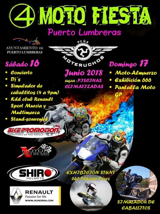 IV Moto Fiesta Puerto Lumbreras 