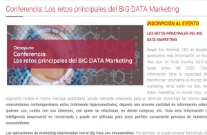  Los retos principales del BIG DATA Marketing