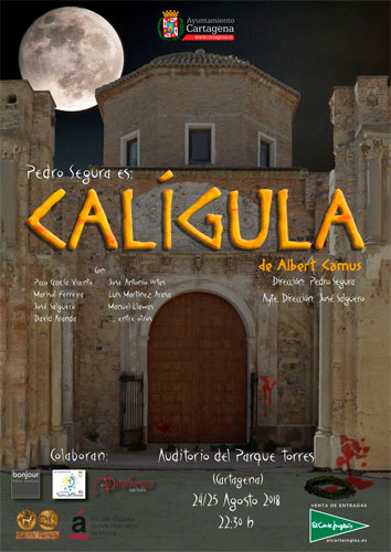 Teatro Calígula en el Parque Torres de Cartagena