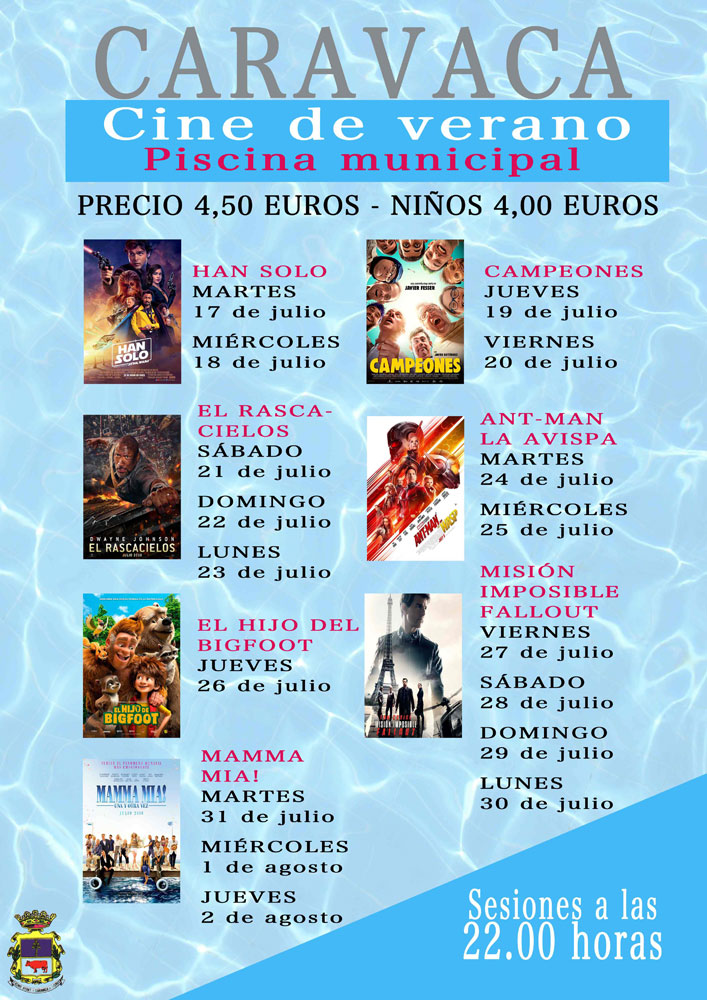 Cine de Verano en Caravaca