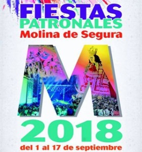 Cartel Fiestas Patronales de Molina 2018