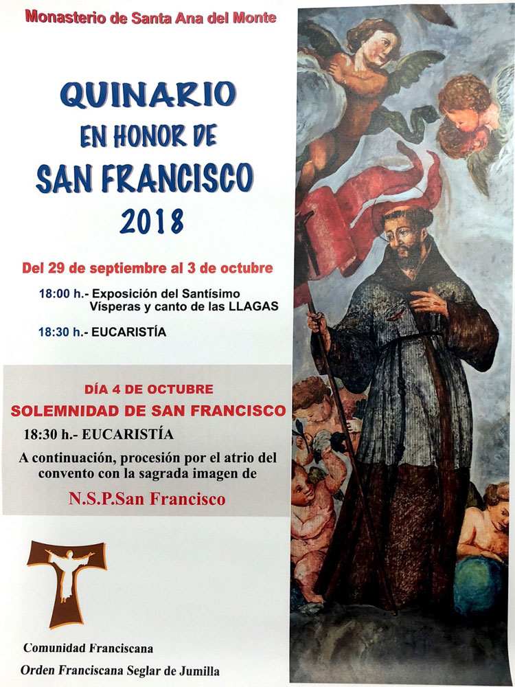 Quinario en honor a San Francisco