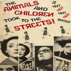 The animals and children took to the streets