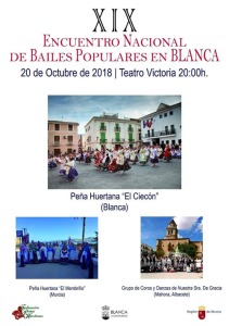 XIX Encuentro Nacional de Bailes Populares Villa de Blanca