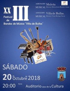 XXIII Festival de Bandas Villa de Bullas 