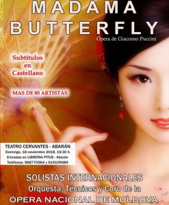 pera de Madama Butterfly en el Teatro Cervantes de Abarn