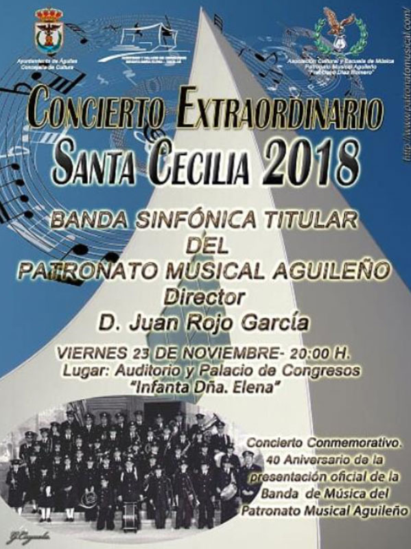 Concierto Extraordinario Santa Cecilia 2018