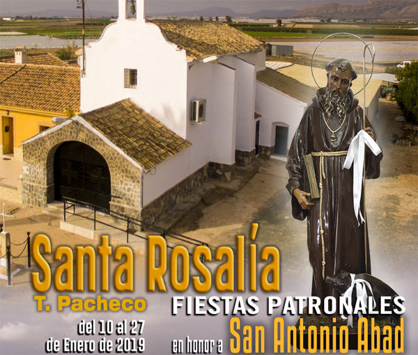 Programa Fiestas Santa Rosalía 2019 en Torre Pacheco 