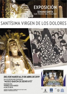 Exposicin Semana Santa Pinatar. Santsima Virgen de Los Dolores