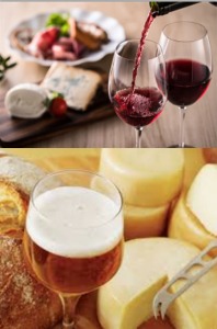 Maridaje de vinos, queso y cerveza