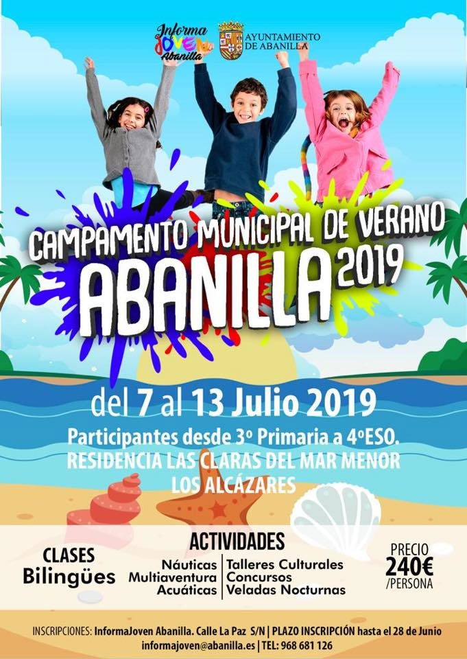 Campamento Municipal de Verano 2019