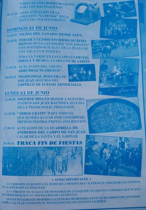 Fiestas Campo de San Juan 2019