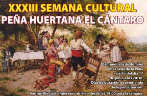 XXXIII Semana Cultural de la Pea Huertana El Cntaro