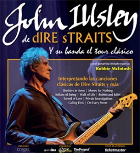 John Illsley de Dire Straits y su banda