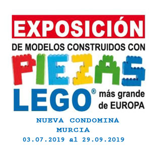 EXPOSICIN DE MODELOS CONSTRUIDOS CON PIEZAS LEGO