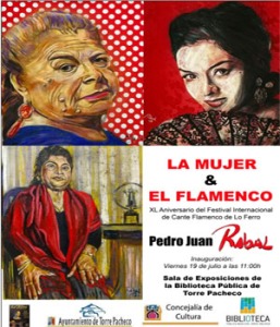La mujer y el flamenco