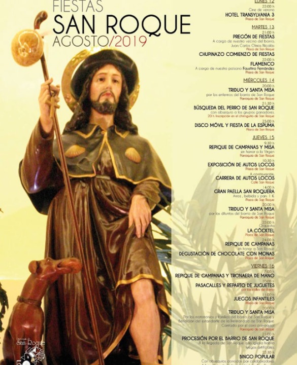Fiestas de Alcantarilla en honor de San Roque 2019