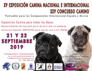 XV Exposicin canina nacional e Internacional y XXV Concurso Canino