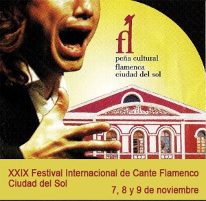 XXIX edicin del Festival Internacional de Cante Flamenco Ciudad del Sol