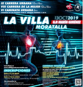 IX Carrera Popular Urbana, VIII Carrera de la Mujer y VI Caminata en Ruta Urbana de Moratalla IX Carrera Popular Urbana, VIII Carrera de la Mujer y VI Caminata en Ruta Urbana de Moratalla