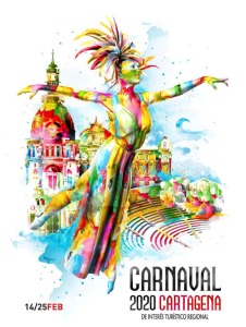 Cartel Carnaval de Cartagena 2020