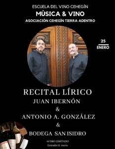 Recital lrico: Juan Ibernn y Antonio A. Gonzlez