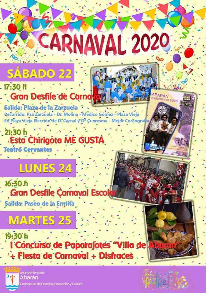Carnaval 2020 en Abarán