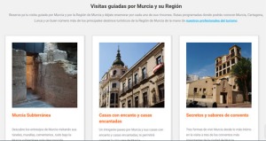 Visitas guiadas por Murcia y su Regin