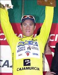 Valverde, lider de la Vuelta a Murcia
