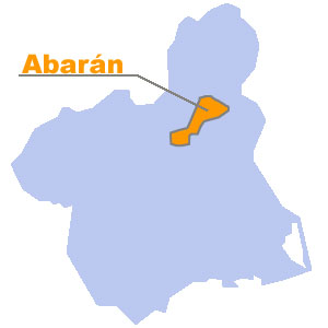 Mapa de situacin de Abarn. Regin de Murcia Digital