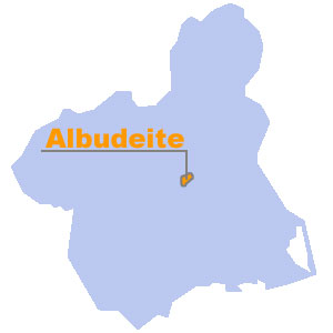 Mapa de situacin de Albudeite. Regin de Murcia Digital