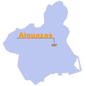 Mapa de situacin de Alguazas. Regin de Murcia Digital