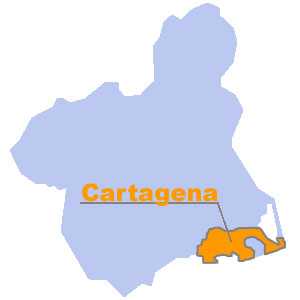 Mapa de situacin de Cartagena (Abre en ventana nueva)