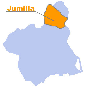 Mapa de situacin de Jumilla. Regin de Murcia Digital