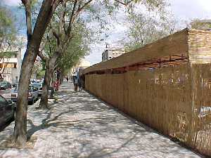 Barraca de la Pea Huertana Palmera-Meln - Bando de la Huerta - Fiestas de Primavera 2004