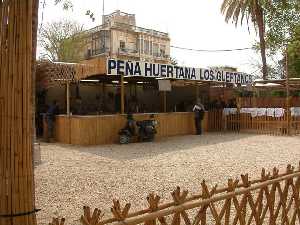 Barraca de la Pea Huertana Los Gertanos - Bando de la Huerta - Fiestas de Primavera 2004
