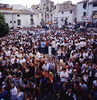 Concurso de Caballos a Pelo (Caballos del Vino - Fiestas de la Stma. y Vera Cruz - Caravaca de la Cruz) 