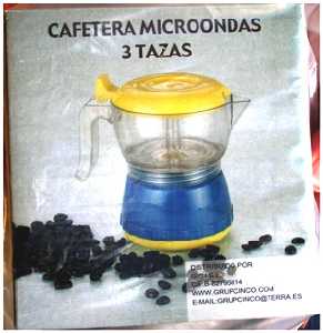 Cafetera microondas