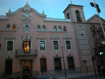 Fachada de la Universidad e Iglesia de la Merced. Regin de Murcia Digital