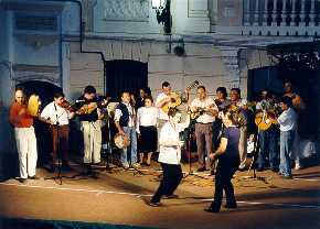 Cuadrilla Mediterrnea en Lucena de Cid, hacia 1998