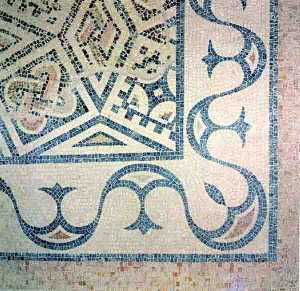 Mosaico romano de la Villa de los Cipreses.  [Jumilla_Jernimo Molina] 