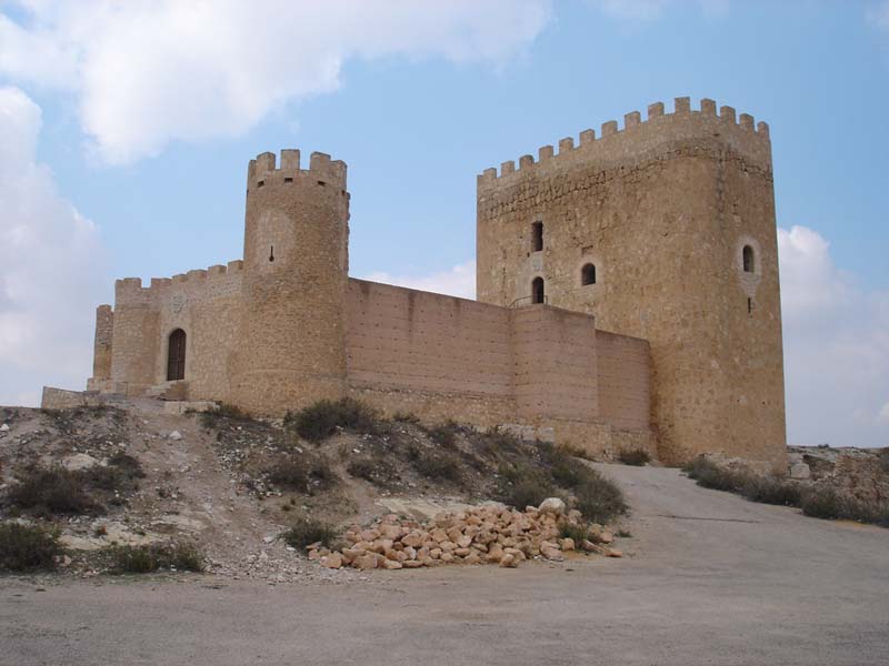 El Castillo de Jumilla, de origen medieval islmico [Jumilla-Historia] . 