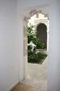 Arco y patio de una casa [Cieza_Museo Medina Siyasa] 
