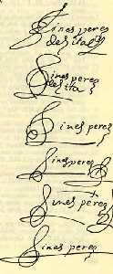 Algunas firmas lorquinas de Gins Prez de Hita, en el libro De la vida murciana de Gins Prez de Hita. Manuel Muoz Barbern y Juan Guirao Garca (Acad. Alfonso X) 