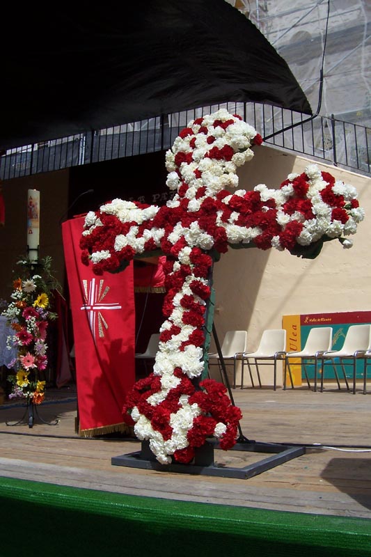 Cruz de Mayo en Ulea [Ulea_Fiestas de la Santa Cruz] . 