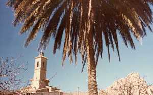 Torre de la Iglesia de San Sebastin [Ricote_Fiestas San Sebastin] 